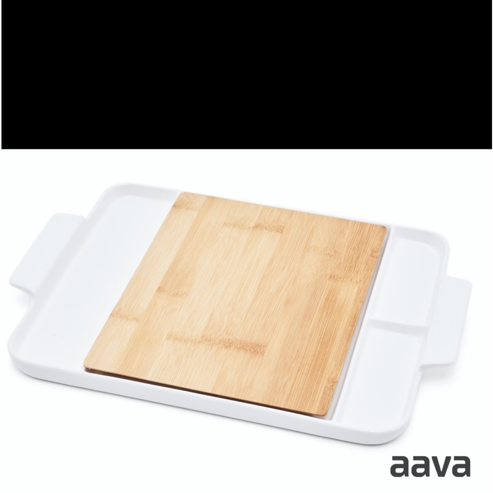 Aava - Rectangular Dinner Serving Tray
